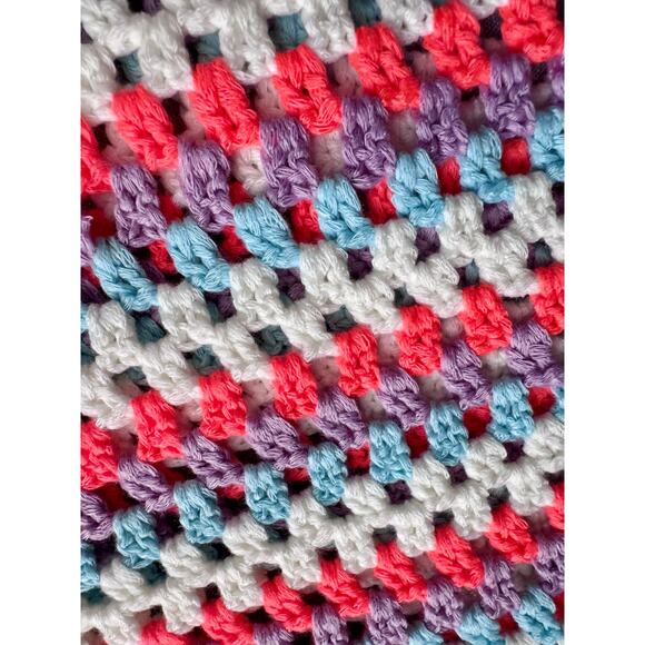 Self Contrast Striped Crochet MIDI Dress New Women Small - Picture 4 of 7